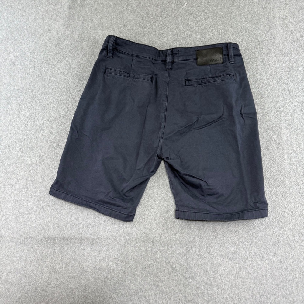 Mavi Simon Chino Shorts Mens 34 Blue Slim Fit Cotton Stretch M04298